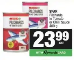 Spar SPAR Pilchards in Tomato Sauce offer