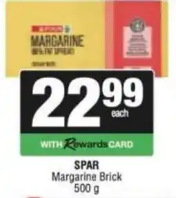 Spar SPAR Margarine Brick offer
