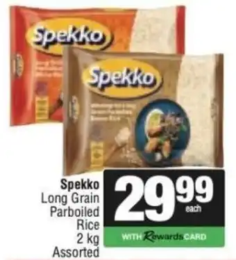 Spekko Long Grain Parboiled Rice Assorted