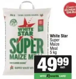 KwikSpar White Star Super Maize Meal offer