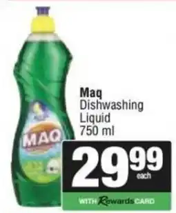 KwikSpar Maq Dishwashing Liquid offer