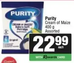 KwikSpar Purity Cream of Maize Assorted offer