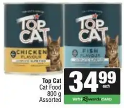 KwikSpar Top Cat Cat Food Assorted offer