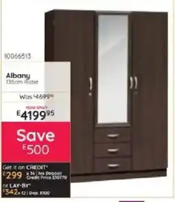 Bradlows Albany 135cm Robe offer