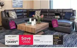 Bradlows Emma 7 Piece Corner Lounge Suite offer