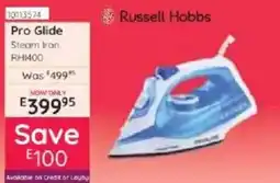 Bradlows Russell Hobbs Pro Glide Steam Iron offer