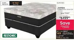 Bradlows Jasmine Queen 152cm Base Set offer