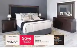 Bradlows Seattle 2 Piece Bedroom Suite offer