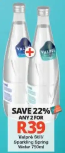 Valpré Still/ Sparkling Spring Water