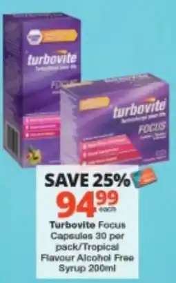 Checkers Turbovite Focus offer