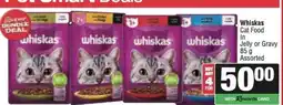 Spar Whiskas Cat Food offer