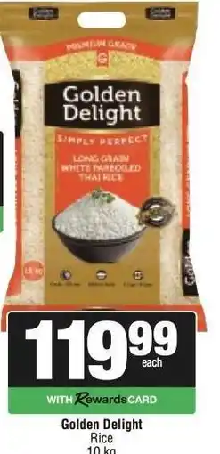Spar Golden Delight Rice offer