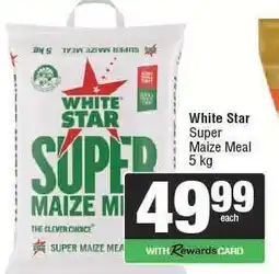 Spar WHITE STAR SUPER MAIZE MEAL offer
