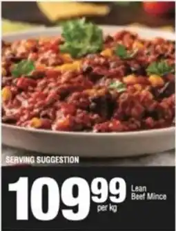 KwikSpar Lean Beef Mince offer