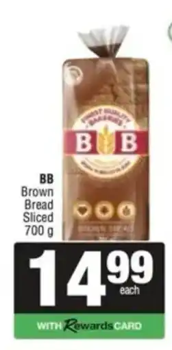 KwikSpar BB Brown Bread Sliced offer