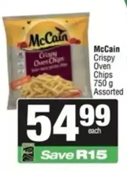 KwikSpar McCain Crispy Oven Chips Assorted offer