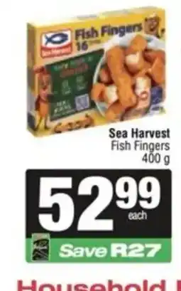 KwikSpar Sea Harvest Fish Fingers offer