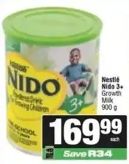 SuperSpar Nido Growth Milk offer