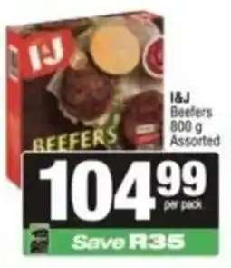 SuperSpar I&J Beefers Assorted offer