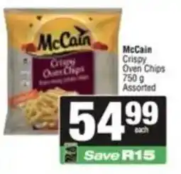 SuperSpar McCain Crispy Oven Chips Assorted offer