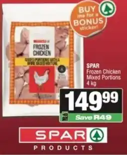 SuperSpar SPAR Frozen Chicken Mixed Portions offer