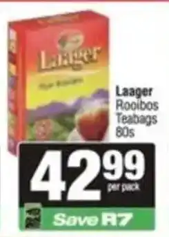 SuperSpar Laager Rooibos Teabags offer