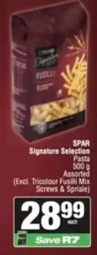 SuperSpar SPAR Signature Selection Pasta Assorted offer