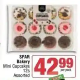 SuperSpar SPAR Bakery Mini Cupcakes Assorted offer
