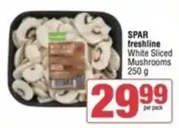 SuperSpar SPAR freshline White Sliced Mushrooms offer