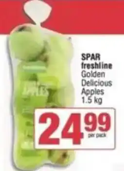 SuperSpar SPAR freshline Golden Delicious Apples offer