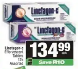 SuperSpar Linctagon-c Effervescent Tablets Assorted offer