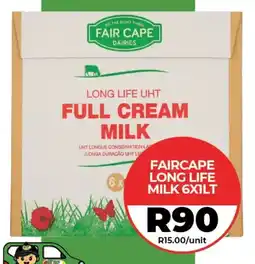 1UP Fair cape long life uht full cream milk offer