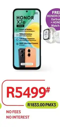 Makro HONOR X7e offer