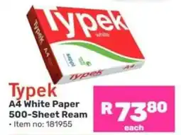 Game Typek offer