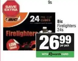 Spar BIC Firelighters 24s offer
