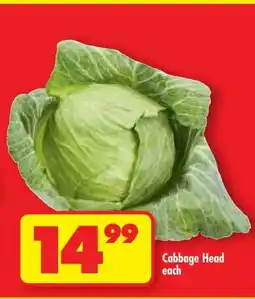 Shoprite CABBAGE HEAD offer