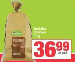 Spar freshline Potatoes offer