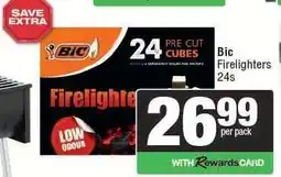 Spar BIC Firelighters 24s offer