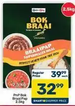 Pick n Pay Hypermarket Bok braai braaipap supermaize meal offer