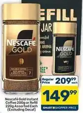 Pick n Pay Hypermarket Nescafé - gold instant coffee offer
