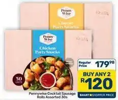 Pick n Pay Hypermarket Cocktail sausage rolls assorted offer