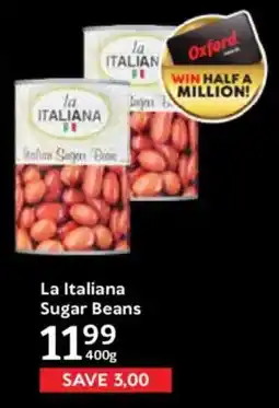 Oxford Freshmarket La Italiana Sugar Beans offer