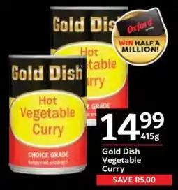 Oxford Freshmarket Gold Dish Vegetable Curry offer
