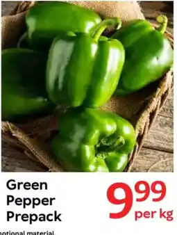 Oxford Freshmarket Green Pepper Prepack offer