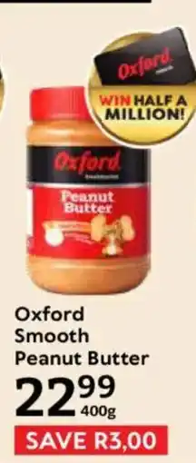 Oxford Freshmarket Oxford Smooth Peanut Butter offer