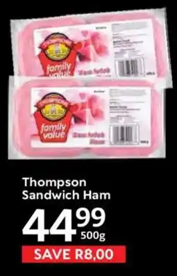 Oxford Freshmarket Thompson Sandwich Ham offer
