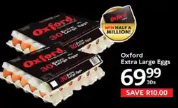 Oxford Freshmarket Oxford Extra Large Eggs offer