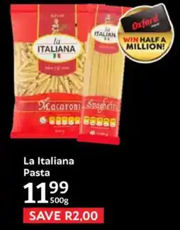Oxford Freshmarket La Italiana Pasta offer