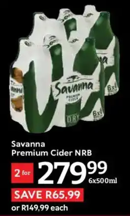 Oxford Freshmarket Savanna Premium Cider NRB offer