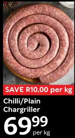 Oxford Freshmarket Chargriller offer